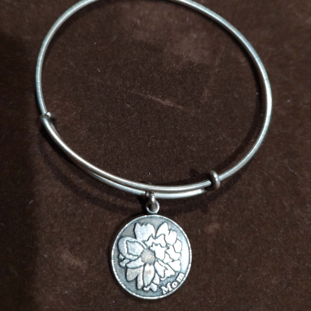 Love and appreciation for your mom Mother's Day Alex &Ani  Charm Bangle Bracelet